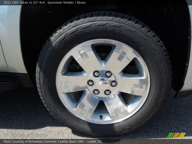 Quicksilver Metallic / Ebony 2012 GMC Yukon XL SLT 4x4