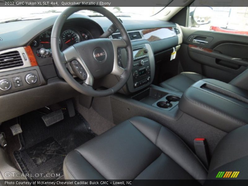 Quicksilver Metallic / Ebony 2012 GMC Yukon XL SLT 4x4