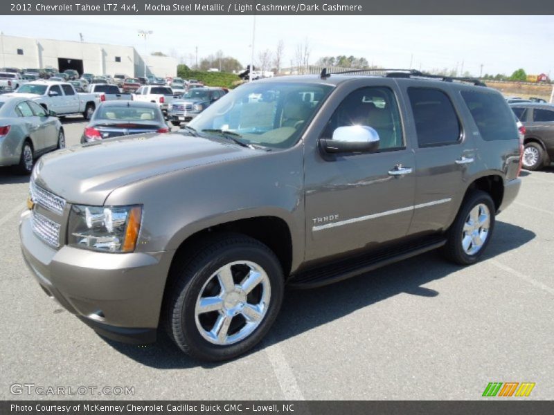 Mocha Steel Metallic / Light Cashmere/Dark Cashmere 2012 Chevrolet Tahoe LTZ 4x4