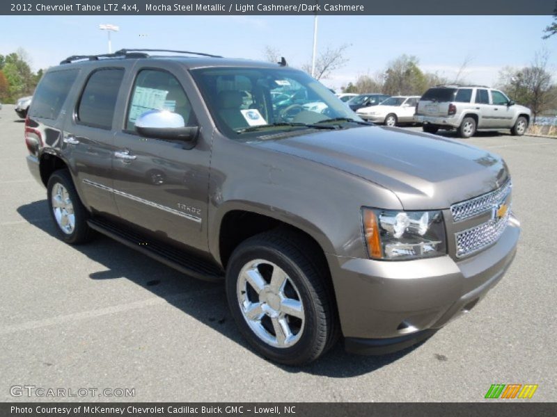 Mocha Steel Metallic / Light Cashmere/Dark Cashmere 2012 Chevrolet Tahoe LTZ 4x4