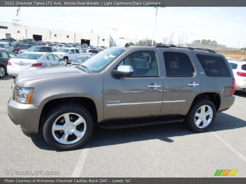 Mocha Steel Metallic / Light Cashmere/Dark Cashmere 2012 Chevrolet Tahoe LTZ 4x4