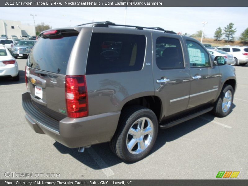 Mocha Steel Metallic / Light Cashmere/Dark Cashmere 2012 Chevrolet Tahoe LTZ 4x4