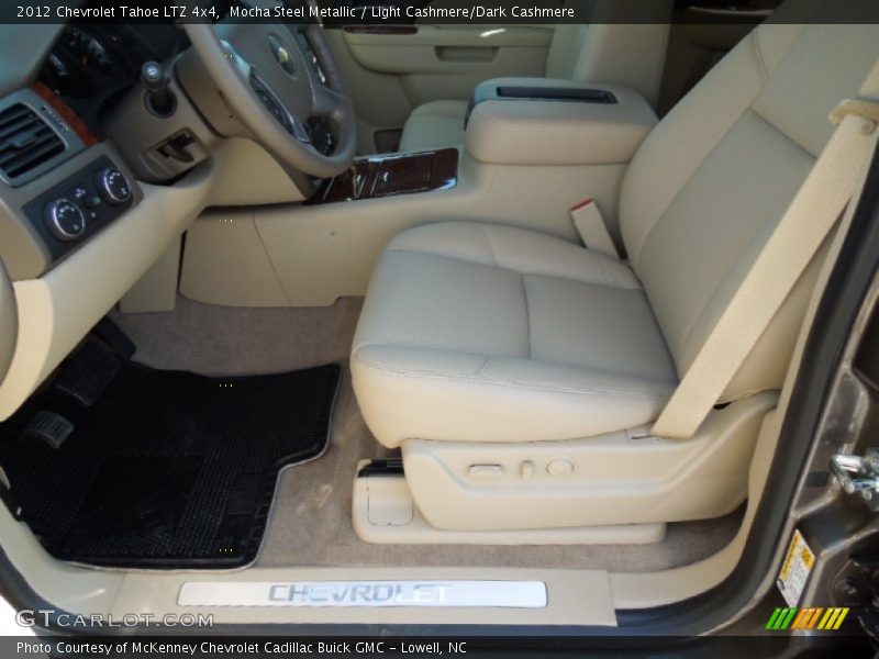 Mocha Steel Metallic / Light Cashmere/Dark Cashmere 2012 Chevrolet Tahoe LTZ 4x4