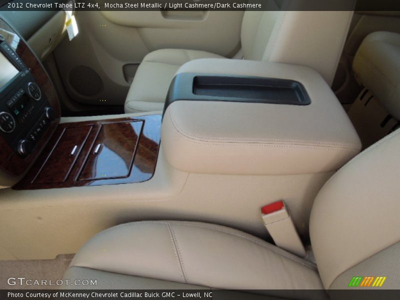 Mocha Steel Metallic / Light Cashmere/Dark Cashmere 2012 Chevrolet Tahoe LTZ 4x4