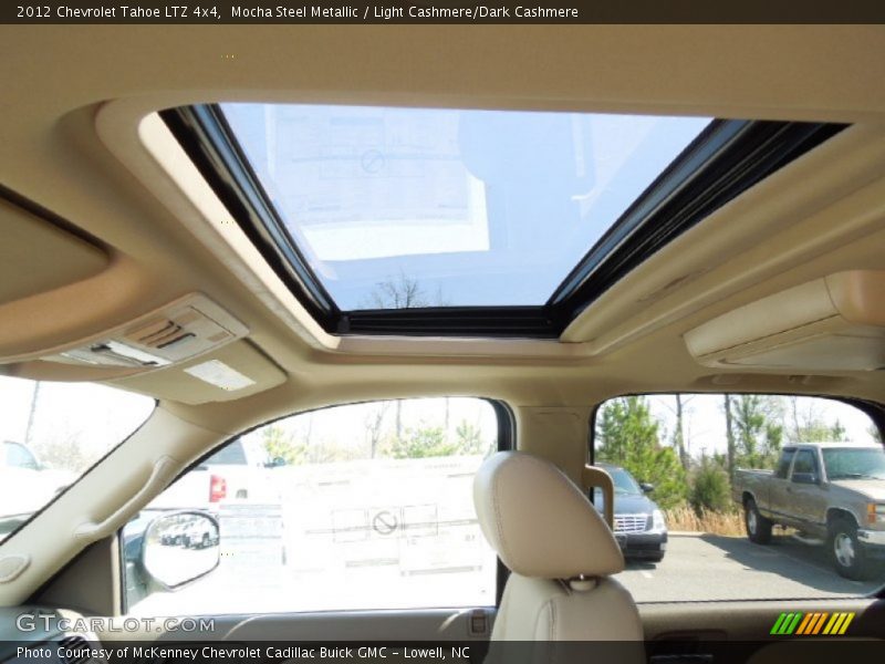 Mocha Steel Metallic / Light Cashmere/Dark Cashmere 2012 Chevrolet Tahoe LTZ 4x4
