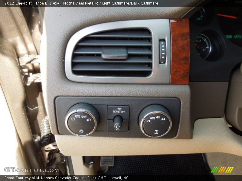 Mocha Steel Metallic / Light Cashmere/Dark Cashmere 2012 Chevrolet Tahoe LTZ 4x4