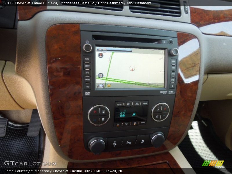 Mocha Steel Metallic / Light Cashmere/Dark Cashmere 2012 Chevrolet Tahoe LTZ 4x4