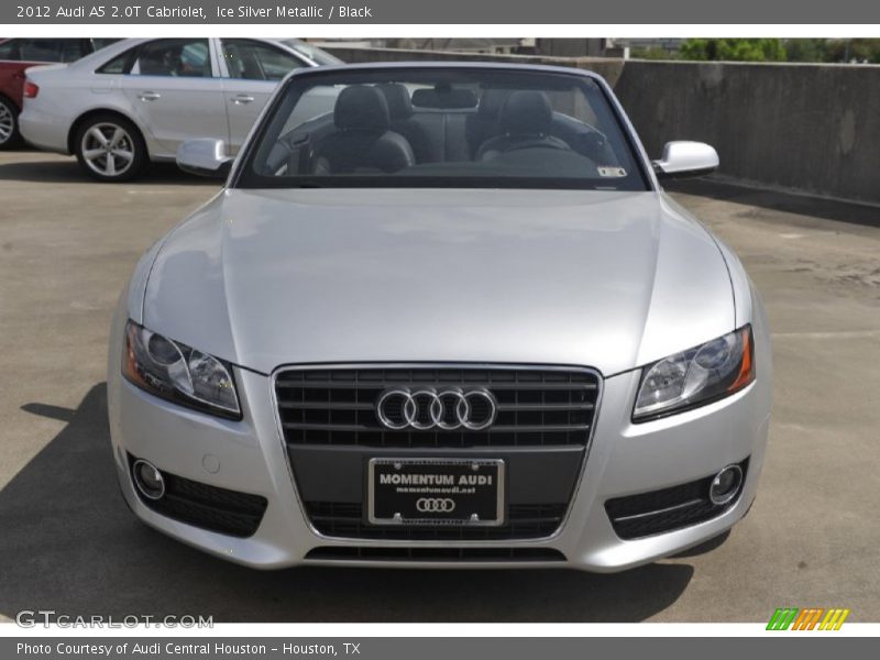 Ice Silver Metallic / Black 2012 Audi A5 2.0T Cabriolet