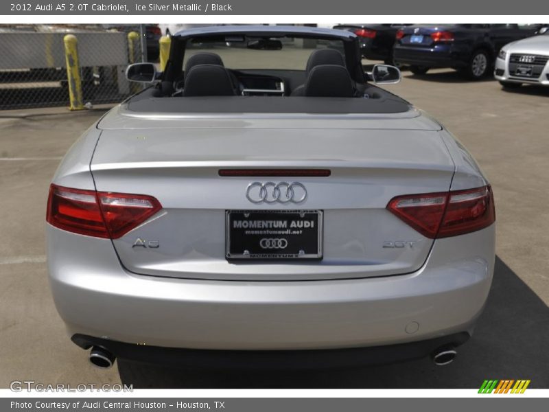 Ice Silver Metallic / Black 2012 Audi A5 2.0T Cabriolet
