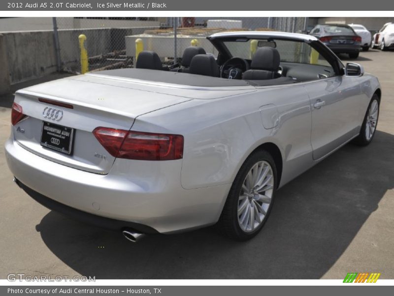 Ice Silver Metallic / Black 2012 Audi A5 2.0T Cabriolet
