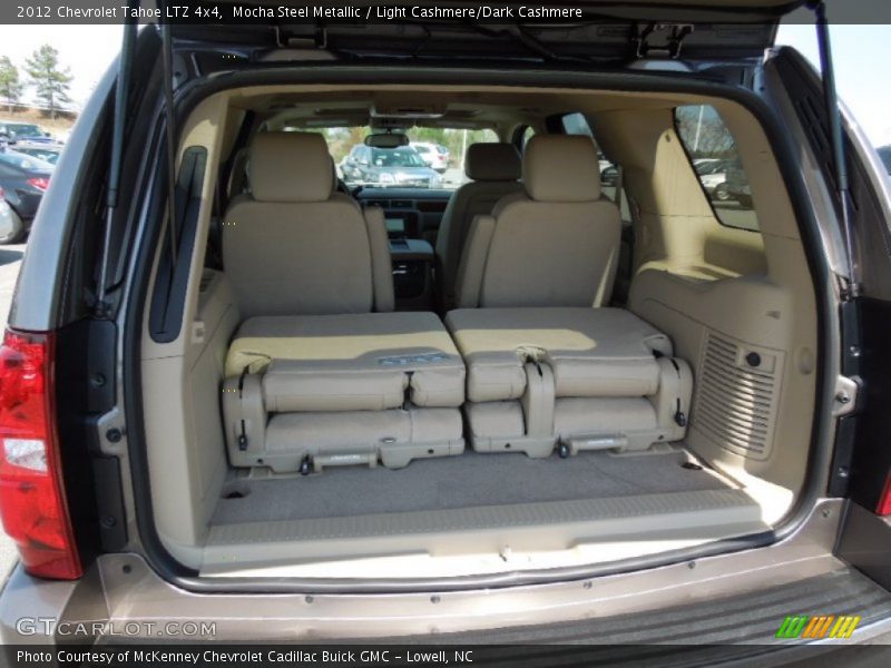 Mocha Steel Metallic / Light Cashmere/Dark Cashmere 2012 Chevrolet Tahoe LTZ 4x4