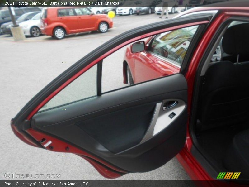 Barcelona Red Metallic / Dark Charcoal 2011 Toyota Camry SE