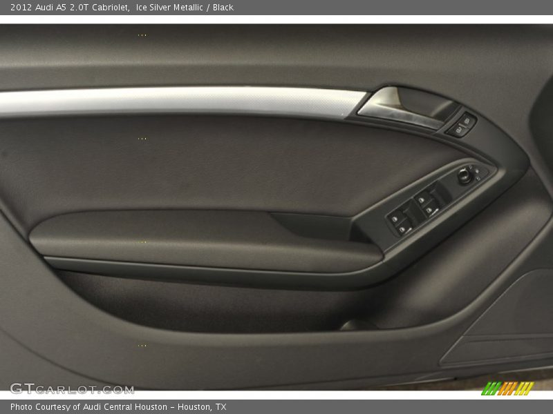 Ice Silver Metallic / Black 2012 Audi A5 2.0T Cabriolet