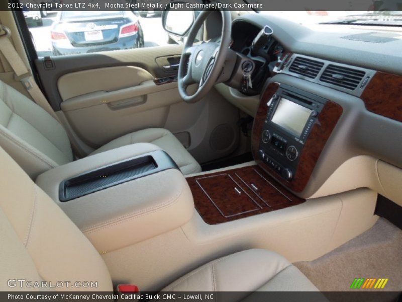 Mocha Steel Metallic / Light Cashmere/Dark Cashmere 2012 Chevrolet Tahoe LTZ 4x4