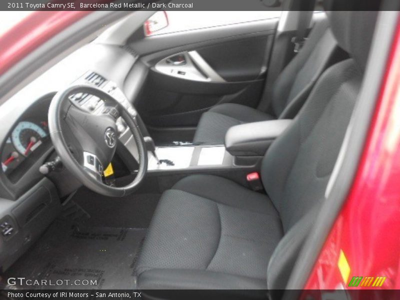 Barcelona Red Metallic / Dark Charcoal 2011 Toyota Camry SE