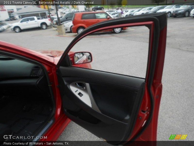 Barcelona Red Metallic / Dark Charcoal 2011 Toyota Camry SE