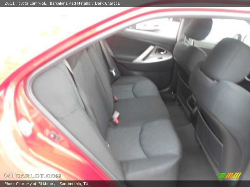Barcelona Red Metallic / Dark Charcoal 2011 Toyota Camry SE