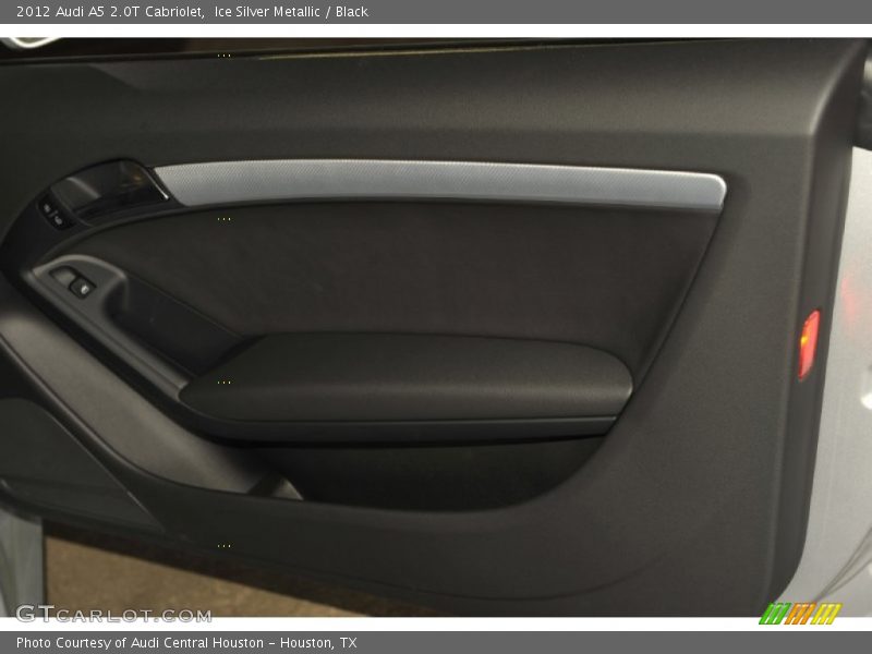 Ice Silver Metallic / Black 2012 Audi A5 2.0T Cabriolet