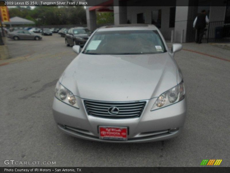 Tungsten Silver Pearl / Black 2009 Lexus ES 350