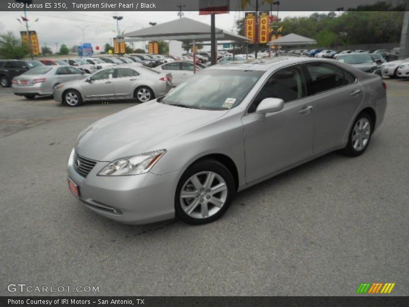 Tungsten Silver Pearl / Black 2009 Lexus ES 350