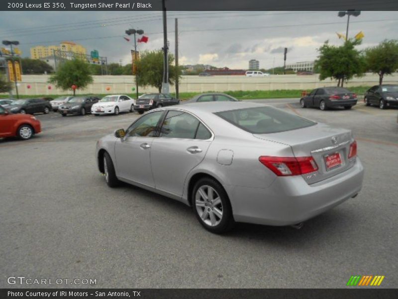 Tungsten Silver Pearl / Black 2009 Lexus ES 350