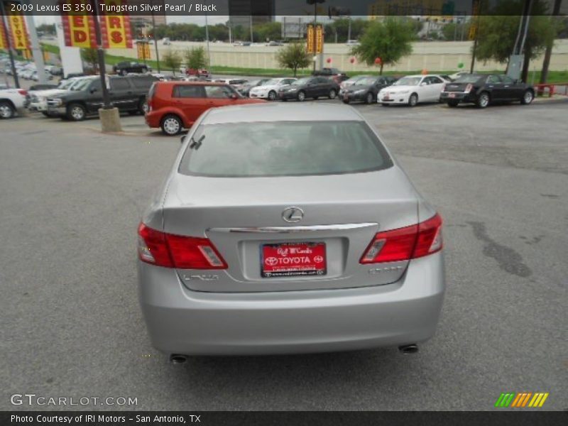 Tungsten Silver Pearl / Black 2009 Lexus ES 350
