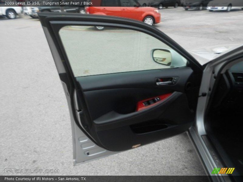Tungsten Silver Pearl / Black 2009 Lexus ES 350
