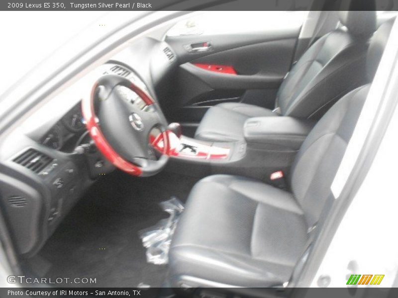 Tungsten Silver Pearl / Black 2009 Lexus ES 350