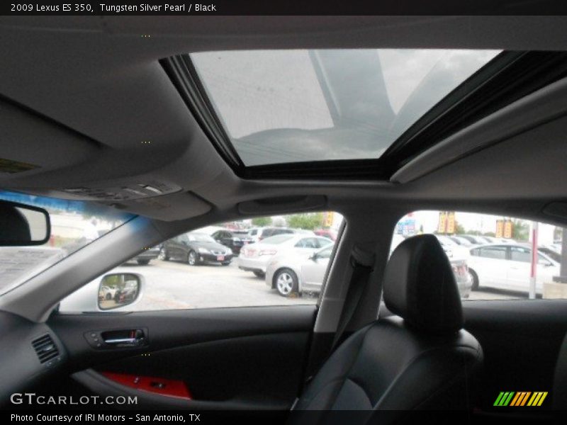 Tungsten Silver Pearl / Black 2009 Lexus ES 350