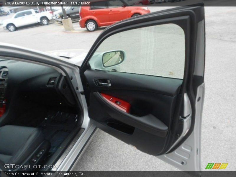 Tungsten Silver Pearl / Black 2009 Lexus ES 350