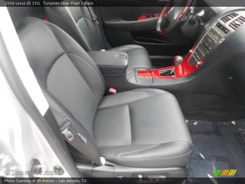 Tungsten Silver Pearl / Black 2009 Lexus ES 350
