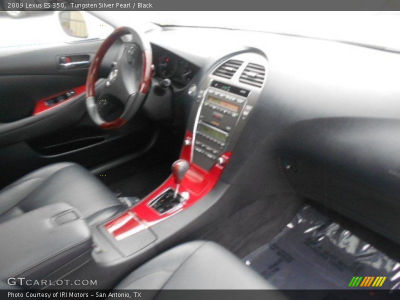 Tungsten Silver Pearl / Black 2009 Lexus ES 350