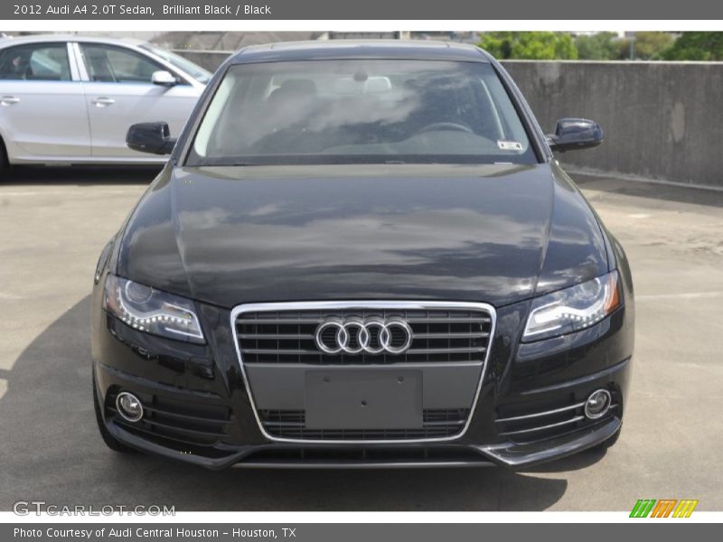 Brilliant Black / Black 2012 Audi A4 2.0T Sedan