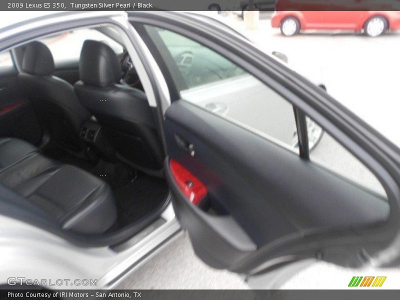Tungsten Silver Pearl / Black 2009 Lexus ES 350