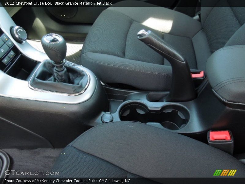 Black Granite Metallic / Jet Black 2012 Chevrolet Cruze Eco