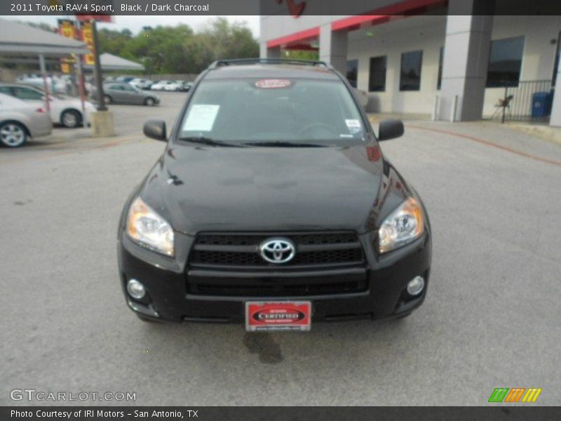 Black / Dark Charcoal 2011 Toyota RAV4 Sport