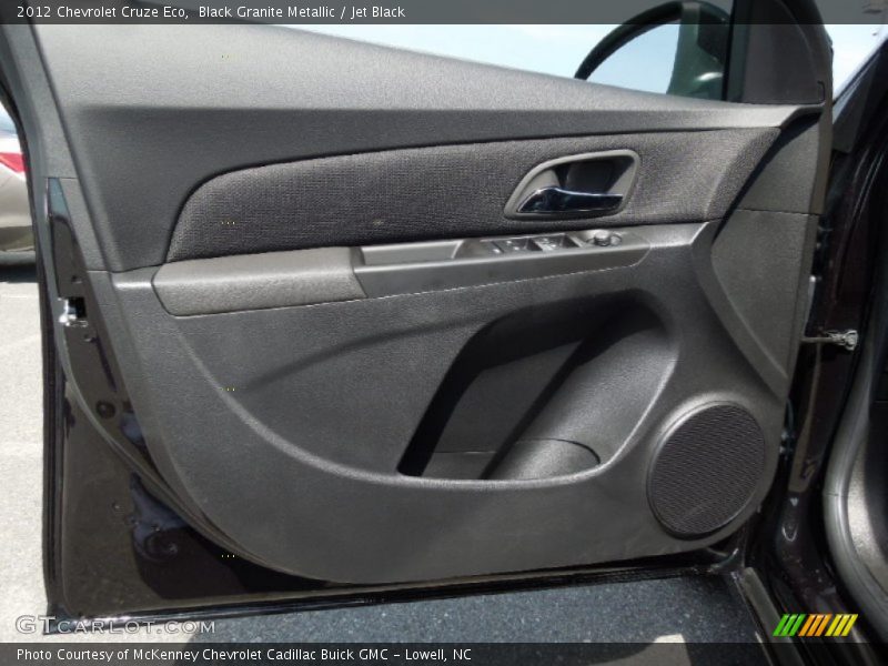 Black Granite Metallic / Jet Black 2012 Chevrolet Cruze Eco