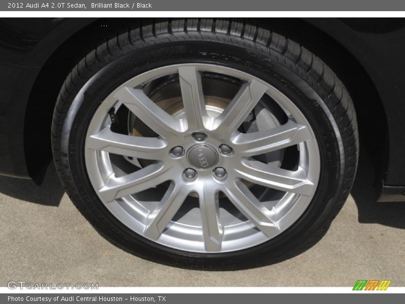 Brilliant Black / Black 2012 Audi A4 2.0T Sedan