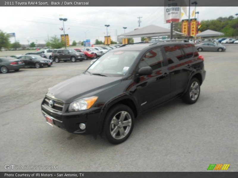 Black / Dark Charcoal 2011 Toyota RAV4 Sport