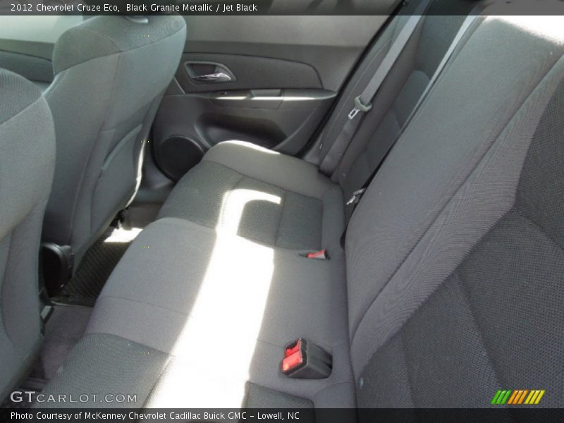 Black Granite Metallic / Jet Black 2012 Chevrolet Cruze Eco