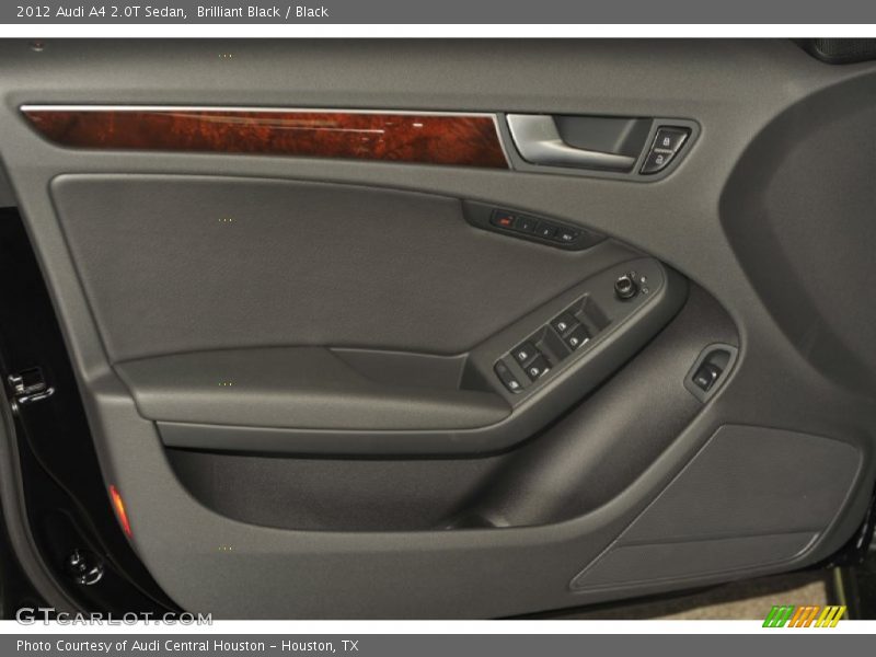 Brilliant Black / Black 2012 Audi A4 2.0T Sedan
