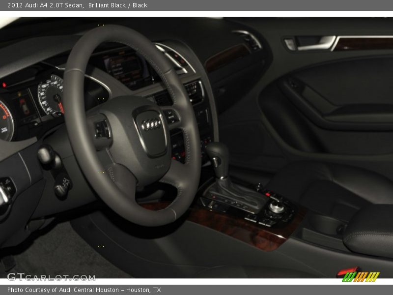 Brilliant Black / Black 2012 Audi A4 2.0T Sedan