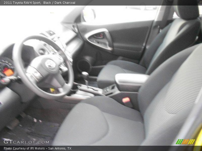 Black / Dark Charcoal 2011 Toyota RAV4 Sport