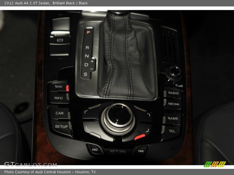 Brilliant Black / Black 2012 Audi A4 2.0T Sedan