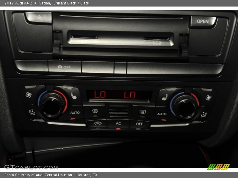 Brilliant Black / Black 2012 Audi A4 2.0T Sedan