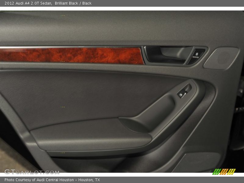 Brilliant Black / Black 2012 Audi A4 2.0T Sedan