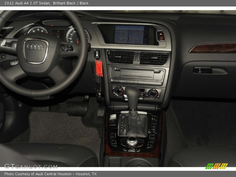 Brilliant Black / Black 2012 Audi A4 2.0T Sedan