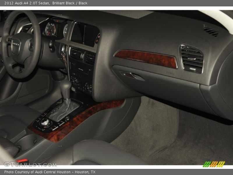 Brilliant Black / Black 2012 Audi A4 2.0T Sedan