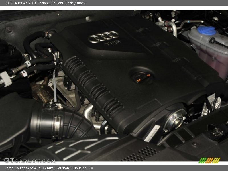 Brilliant Black / Black 2012 Audi A4 2.0T Sedan