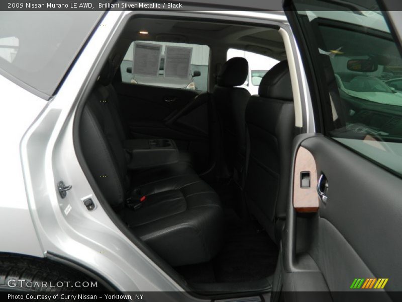Brilliant Silver Metallic / Black 2009 Nissan Murano LE AWD